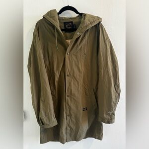 CPO Provisions Hooded Rain Jacket Water Repellant - Size Large